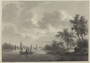 Ameide sur la rivière Lek