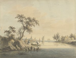 Vue du village d