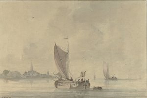 Bateaux à voile sur l