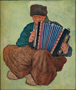 Un musicien de Volendam, 19e siècle - Nicolaas Wilhelm Jungmann