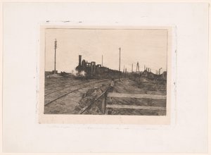 Train en marche - Nicolaas van der Waay