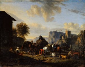 Le repos du convoi