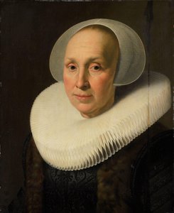 Portrait de Margriet Benningh (1565-1641) - Nicolaes Eliasz Pickenoy (attributed to)