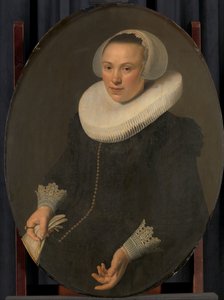 Portrait de Maria Joachimsdr Swartenhont (1598-1631) - Nicolaes Eliasz Pickenoy