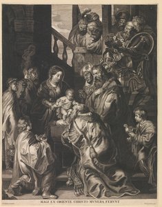 Adoration des mages - Nicolaes Lauwers