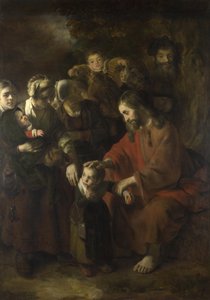 Christ bénissant les enfants, 1652