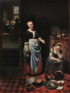 La Servante paresseuse, 1655