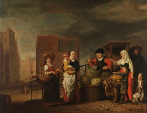 Marché aux légumes - Nicolaes Maes