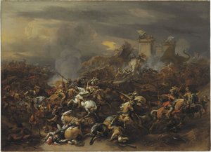 Alexandre le Grand combattant Porus