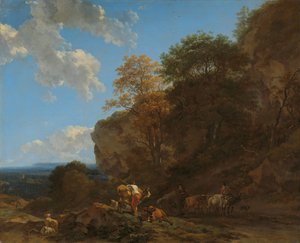Paysage italien - Nicolaes Pietersz Berchem