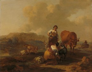 Paysage italien - Nicolaes Pietersz Berchem