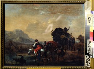 La caravane - Nicolaes Pietersz. Berchem