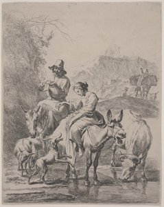 Traversée de la rivière (Le Ruisseau Traverse)