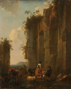 Ruines en Italie - Nicolaes Pieterszoon Berchem
