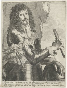 Portrait de François de Bonne-Lesdiguières-de Créquy - Nicolaes Van Helt Stockade