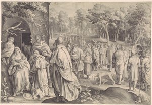Adoration des mages - Nicolaes de Bruyn