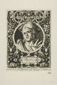 Alexandre le Grand, deuxième planche des Neuf Dignes