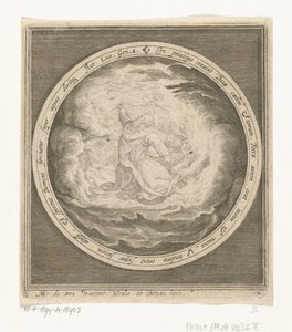 Premier jour de la création : Dieu crée le ciel et la terre - Nicolaes de Bruyn