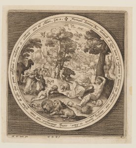 Sixième jour : La création des animaux, Adam et Eve, de la création à l
