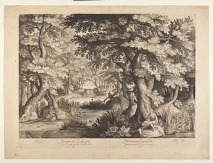 Saint Jean Baptiste dans le désert - Nicolaes de Bruyn
