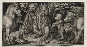 Le Roi des Bêtes - Nicolaes de Bruyn