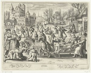 Hiver - Nicolaes de Bruyn