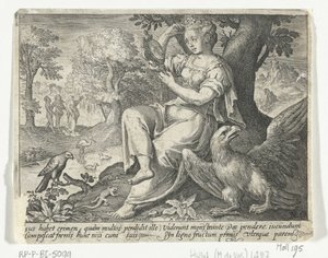 Sens de la vue (Vijf zintuigen) - Nicolaes de Bruyn