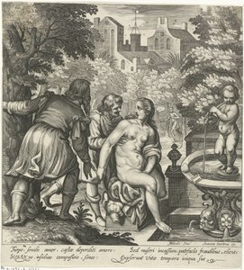 Suzanne et les vieillards - Nicolaes van Geelkercken