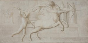 Achille et le centaure Chiron