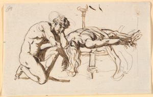 Achille pleurant la mort de Patrocle