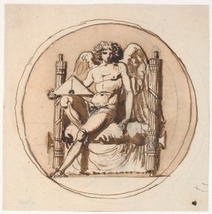 Allégorie sur la justice. Étude pour un relief sur le Mémorial de la Liberté