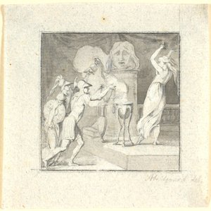 Scène de sacrifice - Nicolai Abildgaard