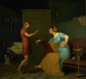 Papirius et sa mère