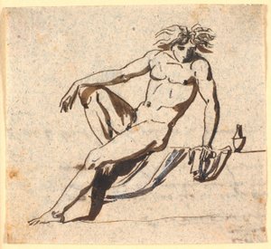 Modèle masculin assis