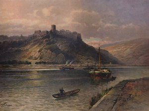 Ruine Rheinfels, Château de Rheinfels, 1923 - Nicolai Astudin