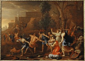 Le jeune Pyrrhus sauve - Young Pyrrhus saved ...