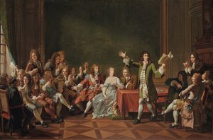 Molière lisant Tartuffe chez Ninon de Lenclos