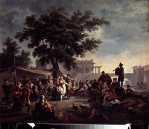 Noce rustique à la campagne - Nicolas Antoine Taunay