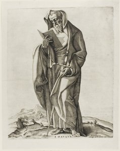 Un vieil homme debout : Saint Paul - Nicolas Beatrizet