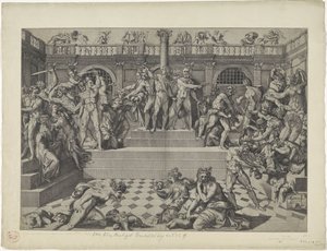 Massacre des Innocents à Bethléem - Nicolas Beatrizet