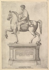 Speculum Romanae Magnificentiae: Marcus Aurelius - Nicolas Beatrizet