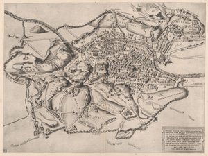 Speculum Romanae Magnificentiae : Vue de Rome depuis l