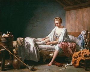 Le Lever de Fanchon - Nicolas Bernard Lepicie