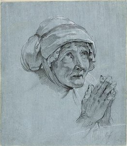 Étude de la tête et des mains d