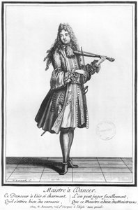 Le maître de danse