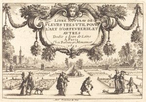 Page de Titre - Nicolas Cochin after Balthasar Moncornet