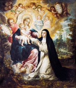 Mariage mystique de Sainte Rose de Lima