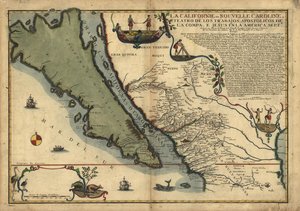 La Californie ou Nouvelle Caroline - théâtre des œuvres, Œuvres apostoliques de la Compa. e Jesus in America Septe. LOC 96686640