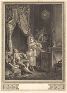 Le Carquois épuisé - Nicolas Delaunay after Pierre Antoine Baudouin