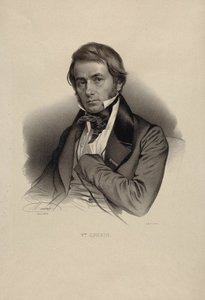 Portrait du philosophe Victor Cousin 1792-1867